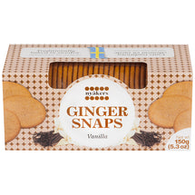 NYAKERS, BISCUITS AU GINGEMBRE À LA VANILLE, 150 G