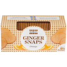 NYAKERS, BISCUITS AU GINGEMBRE AUX ORANGES, 150 G