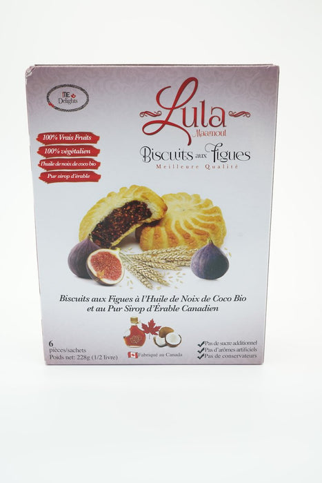 LULA, MAAMOUL BISCUITS AUX FIGUES, 228G