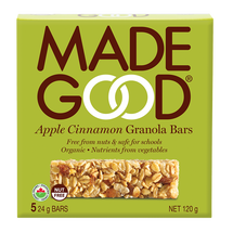 MADE GOOD BOUCHEES GRANOLA POMME CANNELLE 5x24 G