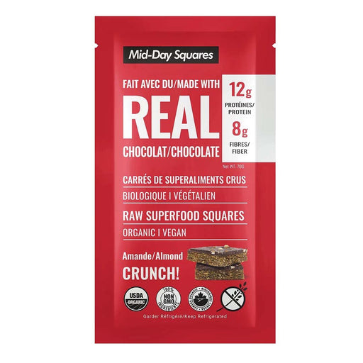 CARRÉ MID-DAY, CROQUANT AUX CHOCO-AMANDES, 70G