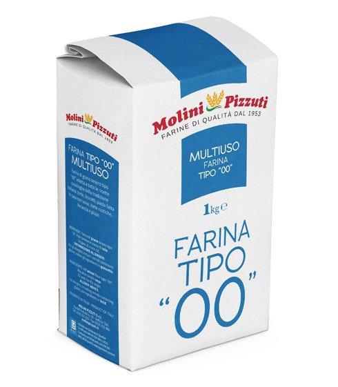 MOLINI PIZZUTI, FARINE TIPO 00, 1 KG