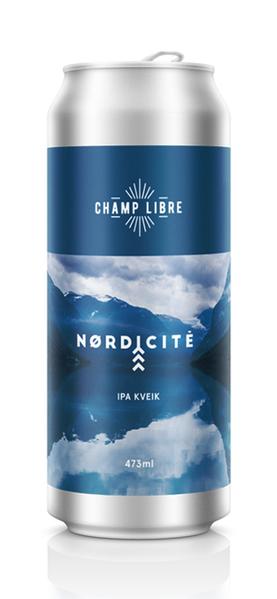 CHAMP LIBRE, NORDICITÉ IPA KVEIK 6%, 473 ML