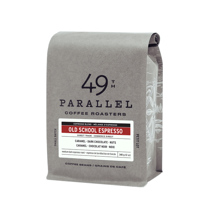 49TH PARALLEL, OLD SCHOOL ESPRESSO, 340 G