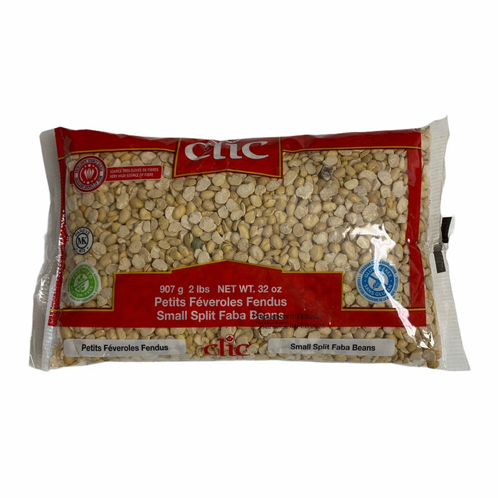 CLIC, PETITS FÉVEROLES FENDUS, 907 G