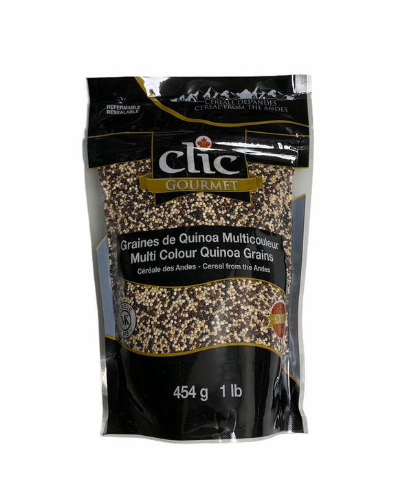 CLIC, GRAINES DE QUINOA MULTICOULEUR, 454 G