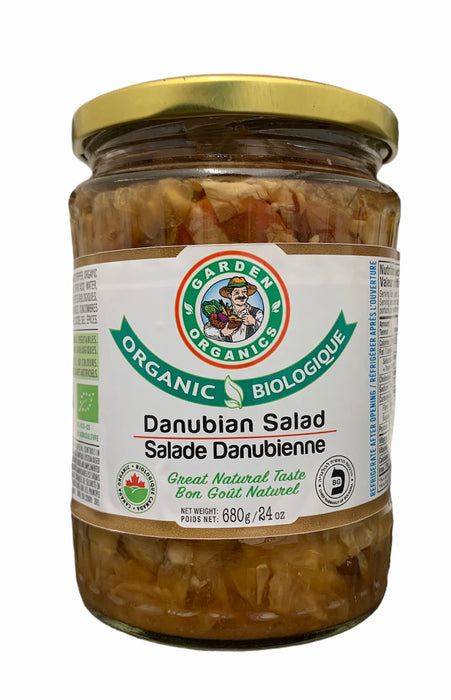 GARDEN ORGANICS, ORGANIC DANUBIAN SALAD, 680 ML