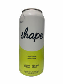 SHAPE, LEMON-LIME ALCOHOLIC MALT DRINK 4.2%, 473 ML