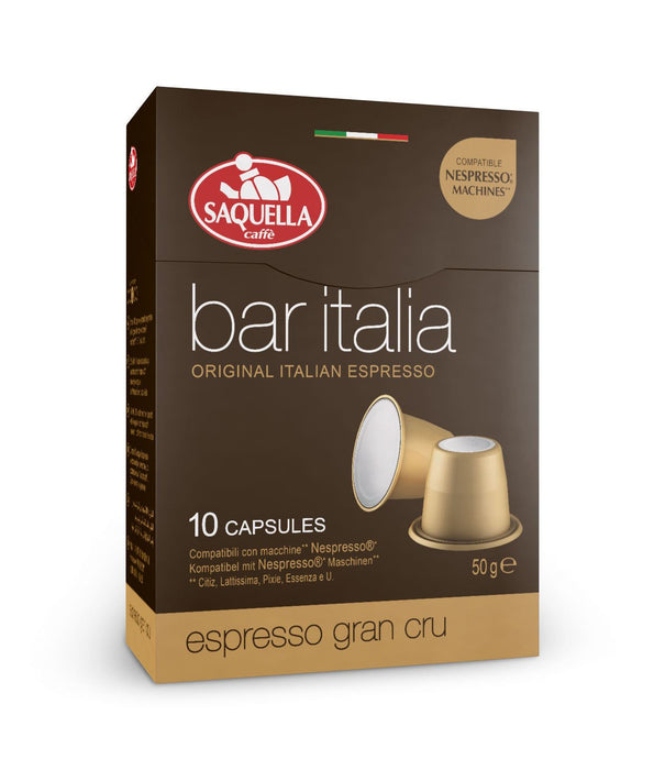 BAR ITALIA ESPRESSO GRAN CRU CAPSULES 50 G