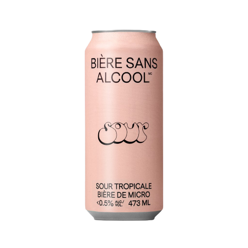 ALCOHOL-FREE BEER, TROPICAL SOUR 0.5%, 473 ML