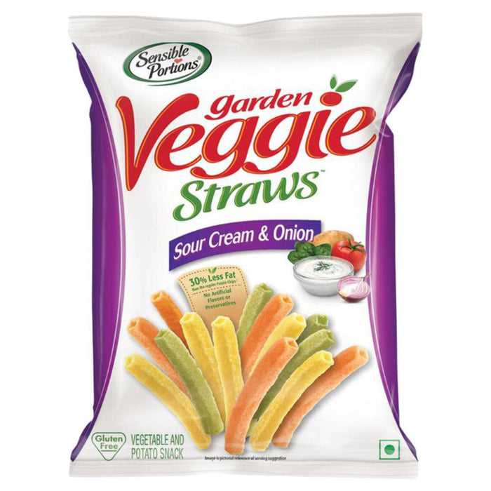 SENSITIVE PORTIONS, VEGETABLE TASTES, SOUR CREAM AND ONION, 142 G
