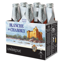 UNIBROUE, BLANCHE DE CHAMBLY 5%, 6X341 ML