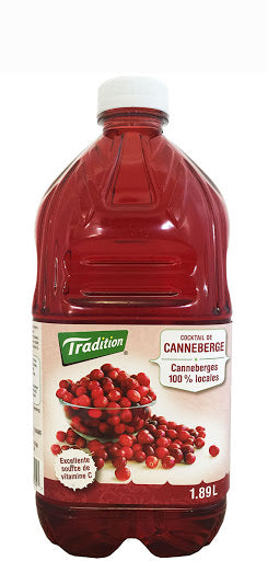 TRADITION, CRANBERRY COCKTAIL, 1.89 L
