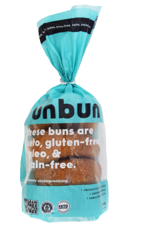 UNBUN, PETITS PAINS KETO SANS GLUTEN, 340 G