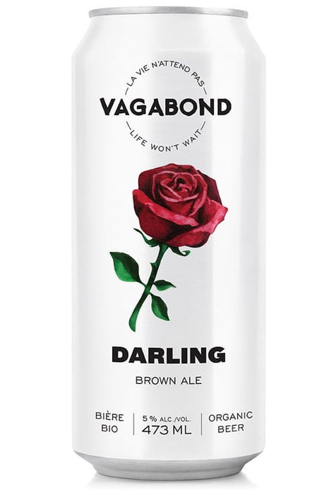 VAGABOND, DARLING BROWN ALE BIOLOGIQUE 5%, 473 ML