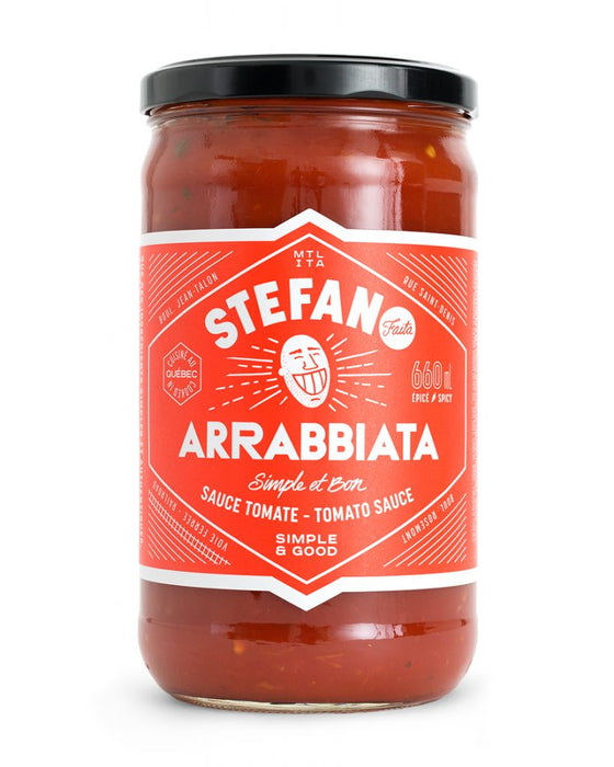 STEFANO, SAUCE ARRABBIATA, 648 ML