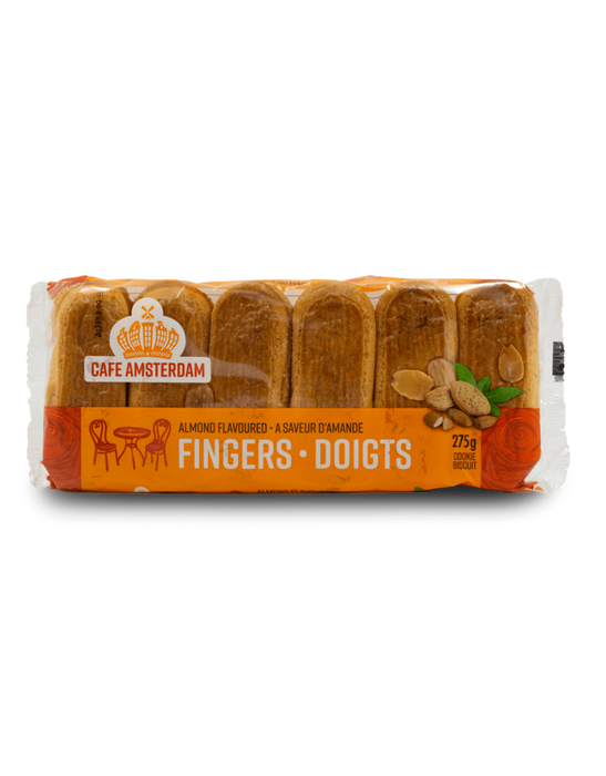 CAFE AMSTERDAM, DOIGTS AUX AMANDES, 275 G