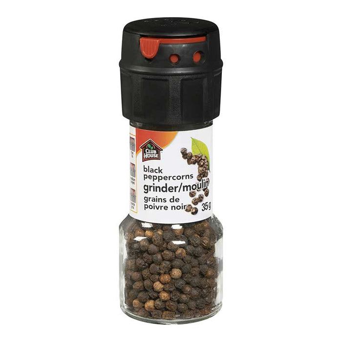 CLUB HOUSE, MOULIN AU GRAINS POIVRE NOIR, 35 G