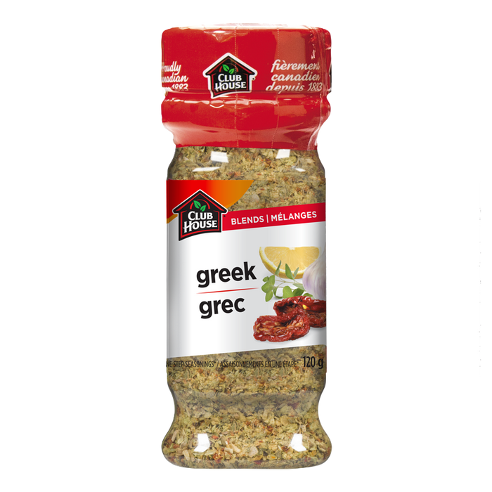 CLUB HOUSE, ASSAISONNEMENT GRECQUE, 120 G