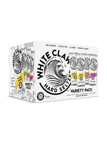WHITE CLAW, ASSORTED FLAVORS SPARKLING ALCOHOLIC DRINK, 12X355ML