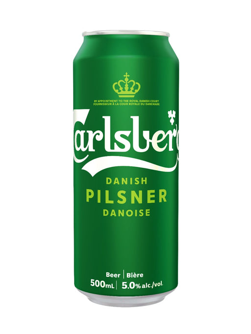 CARLSBERG, PILSNER EN CANETTE 5%, 500 ML