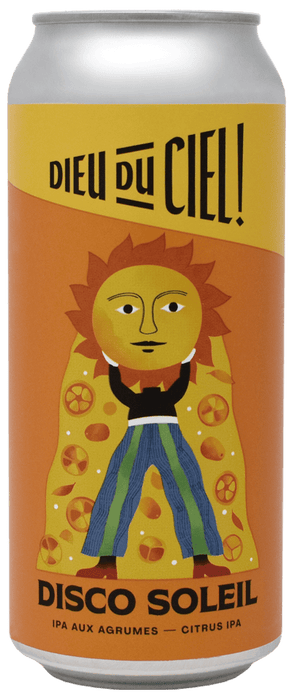 GOD OF THE SKY, DISCO SOLEIL IPA WITH CITRUS 6.5%, 473 ML