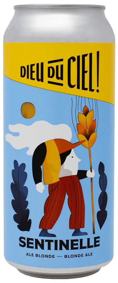 DIEU DU CIEL, SENTINELLE ALE BLONDE 5.1%, 473 ML