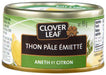 CLOVER LEAF, THON PÂLE ÉMIETTÉ À L'ANETH ET AU CITRON, 85 G