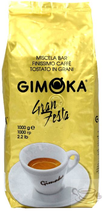 GIMOKA, GRAN FESTA CAFÉ EN GRAINS, 1 KG