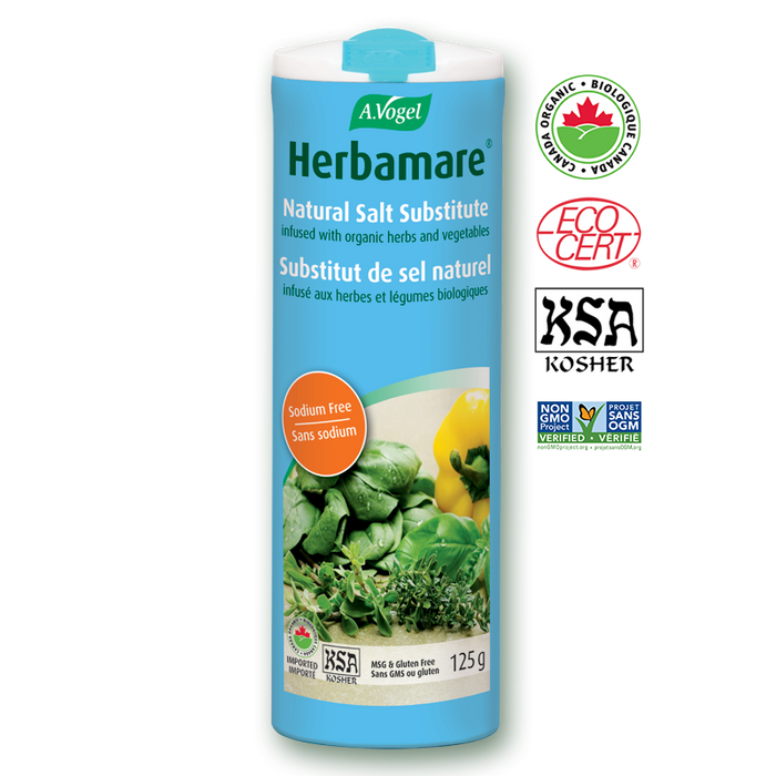 HERBAMARE, SUBSTITUT DE SEL NATUREL, 125G