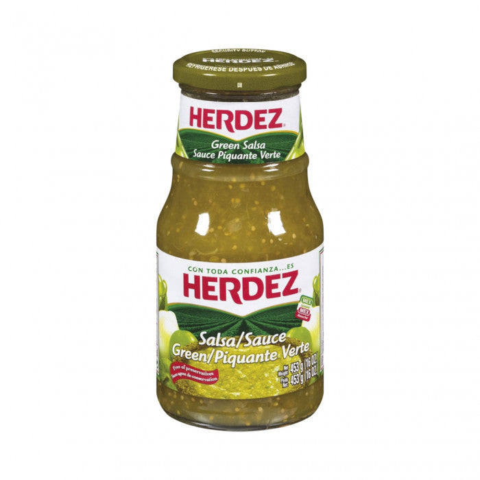 HERDEZ, SALSA PIQUANTE VERTE, 453 G