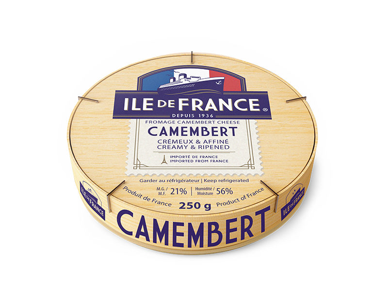 AGROPUR, CAMEMBERT ILE DE FRANCE, 250 G