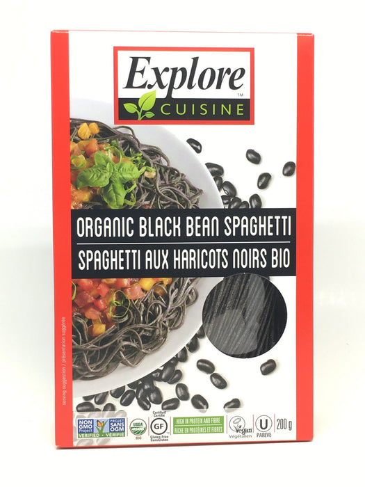 EXPLORE CUISINE SPAGHETTI HARICOTS NOIRS BIO 200 G
