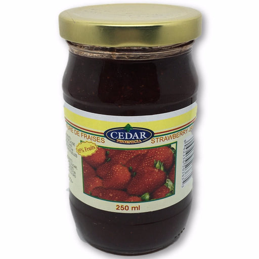 CEDAR CONFITURE DE FRAISES 250 ML