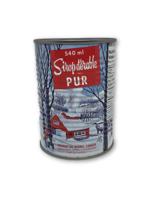 PUR SIROP D'ÉRABLE CLAIR 540 ML