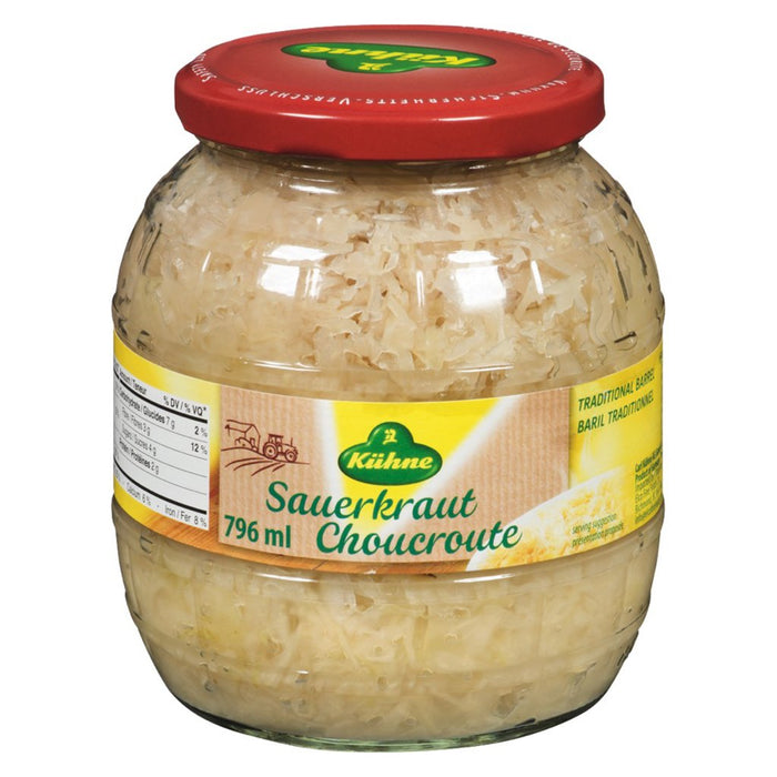 KUHNE, CHOUCROUTE BARIL TRADITIONNEL, 796 ML