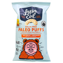 LESSER EVIL, PALEO PUFFS FROMAGE SANS FROMAGE, 142G