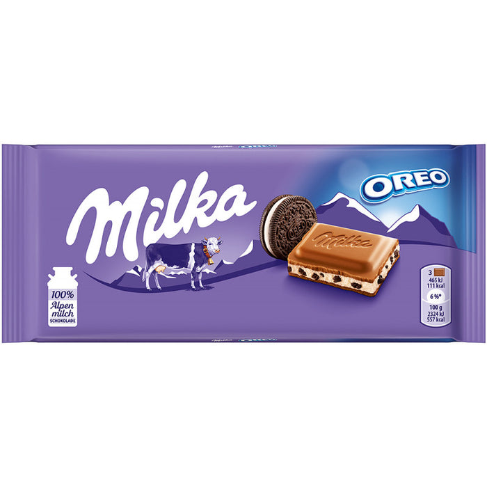 MILKA, CHOCOLAT OREO, 100G