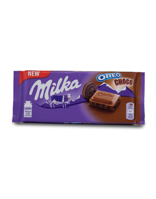 MILKA, CHOCOLAT OREO BROWNIE, 100 G