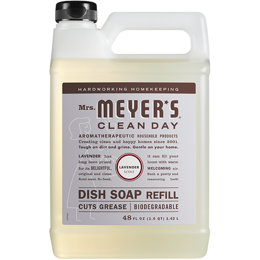 MEYER'S, RECHARGE DE DÉTERGENT À VAISSELLE PARFUM DE LANADE, 1.42 L