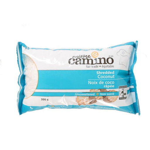 CAMINO, NOIX DE COCO RAPÉE ET NON-SUCRÉE BIOLOGIQUE, 200G