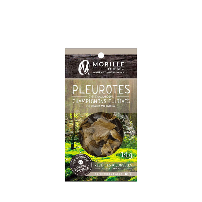 MORILLE QUÉBEC, CHAMPIGNONS PLEUROTES DÉSHYDRATÉS, 14 G