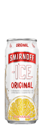 SMIRNOFF ICE, BOISSON ALCOOLISÉE PÉTILLANTE ORIGINAL 4.8%, 473 ML