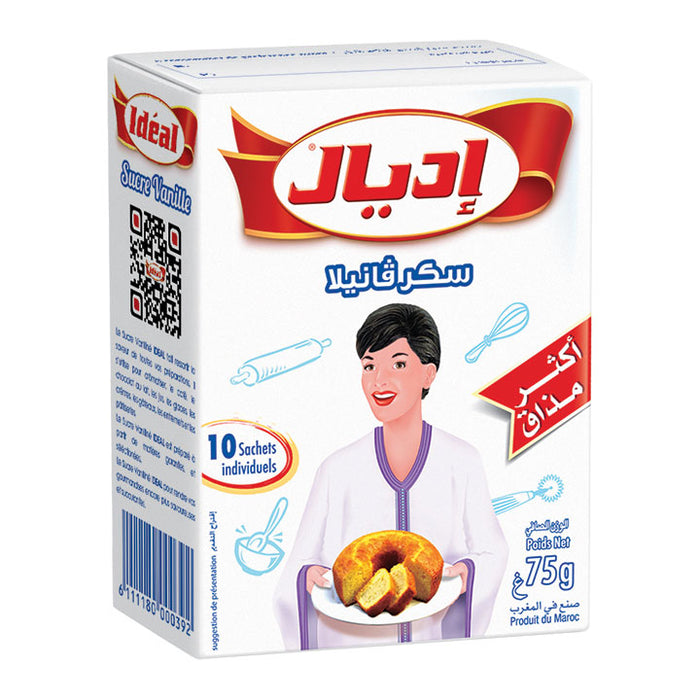 IDEAL, SUCRE VANILLÉ, 75 G