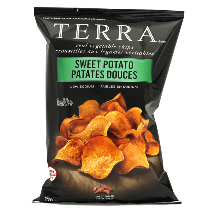 TERRA, CROUSTILLES AUX PATATES DOUCES,170 G