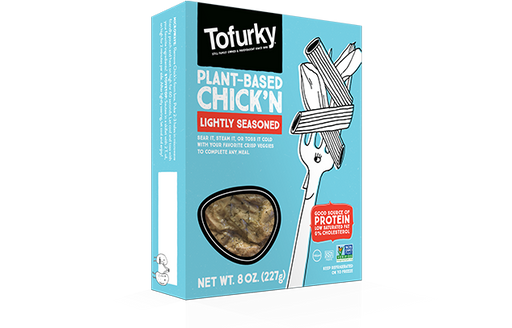 TOFURKY, VÉGÉ-POULET LÈGEREMENT ASSAISONNÉ, 227 G