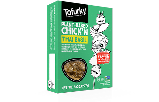TOFURKY, VÉGÉ-POULET BASILIC THAÏ, 227 G